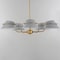 Maxim Lighting Lucas 5-Light Chandelier, Natural Aged Brass 25225LFGNAB - alternate 3